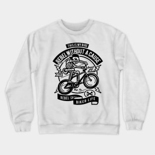 Rebel Biker Crewneck Sweatshirt